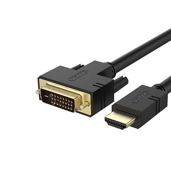 Cáp chuyển đổi từ máy tính cổng HDMI sang màn hình máy tính cổng DVI D 24-1 kim dài 1.5m YC 217A, 5m YC 220A