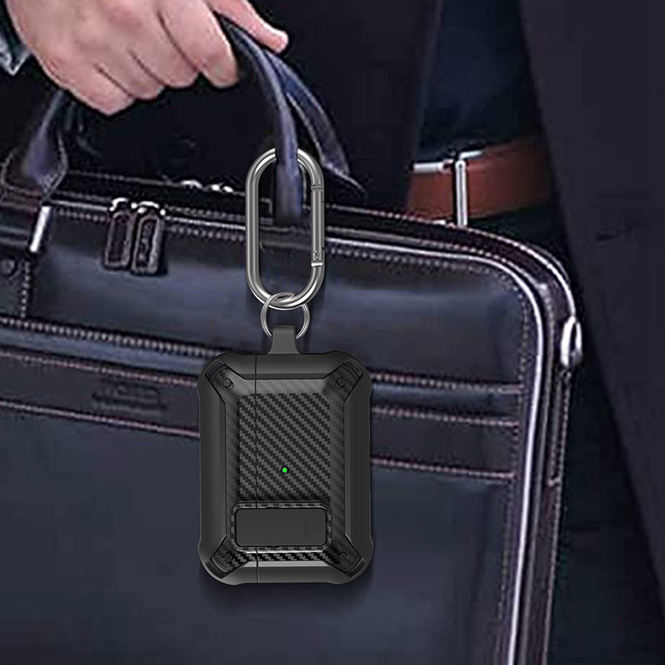 Vỏ Bảo Vệ Hộp Sạc Tai Nghe AirPods 2 3 pro Bằng Silicon Sang Trọng Chống Sốc