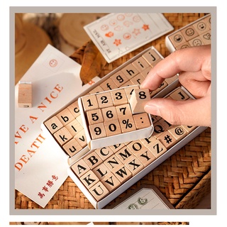 Bộ con dấu Chữ và Số các loại