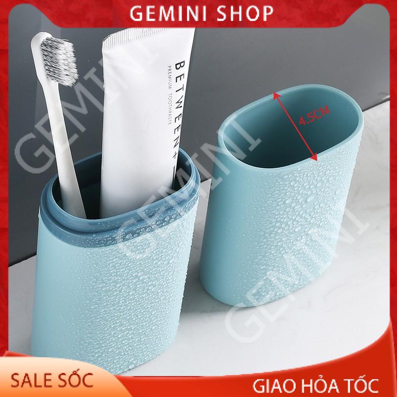 Hộp Đựng Bàn Chải, Kem Đánh Răng, Cốc Đựng Nước cao cấp Mang Theo Du Lịch Tiện Dụng F574 GEMINI SHOP