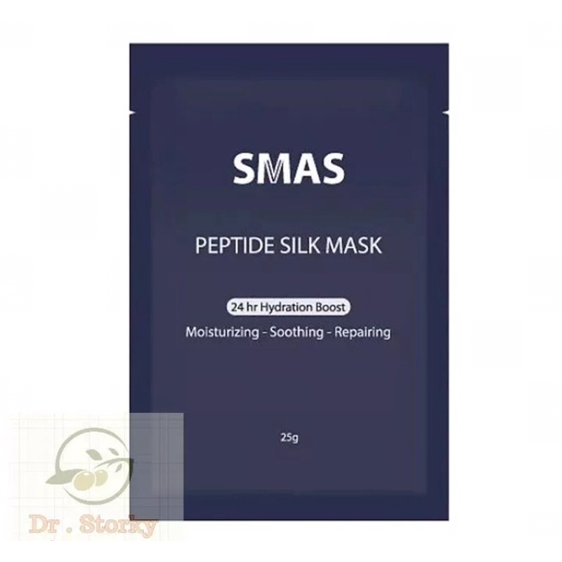 Mặt Nạ Dưỡng Và Phục Hồi Da SMAS Peptide Silk Mask (Set 5 cái)