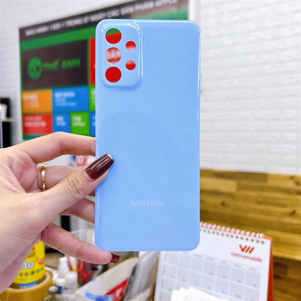 Nắp lưng Samsung A23 không kính cam zin đẹp gói hàng kỹ