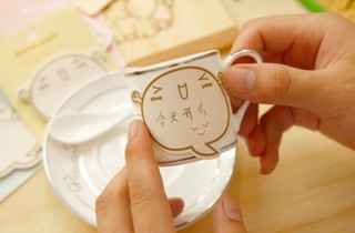 Giấy ghi chú Funny ghost
