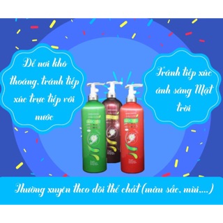 Dầu xả Thái Dương 3 & Thái Dương 7 chai 1100ml