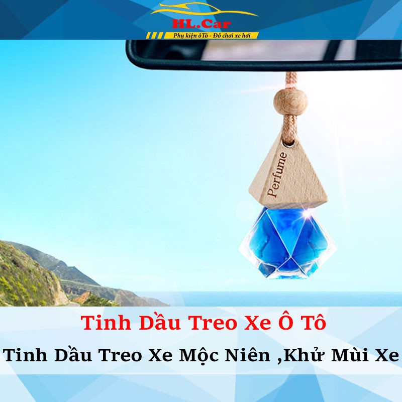 Tinh Dầu Treo Xe Ô Tô -  Tinh Dầu Tự Nhiên Triết Xuất Mộc Nhiên - Khử Mùi Hôi Xe Hiệu Quả