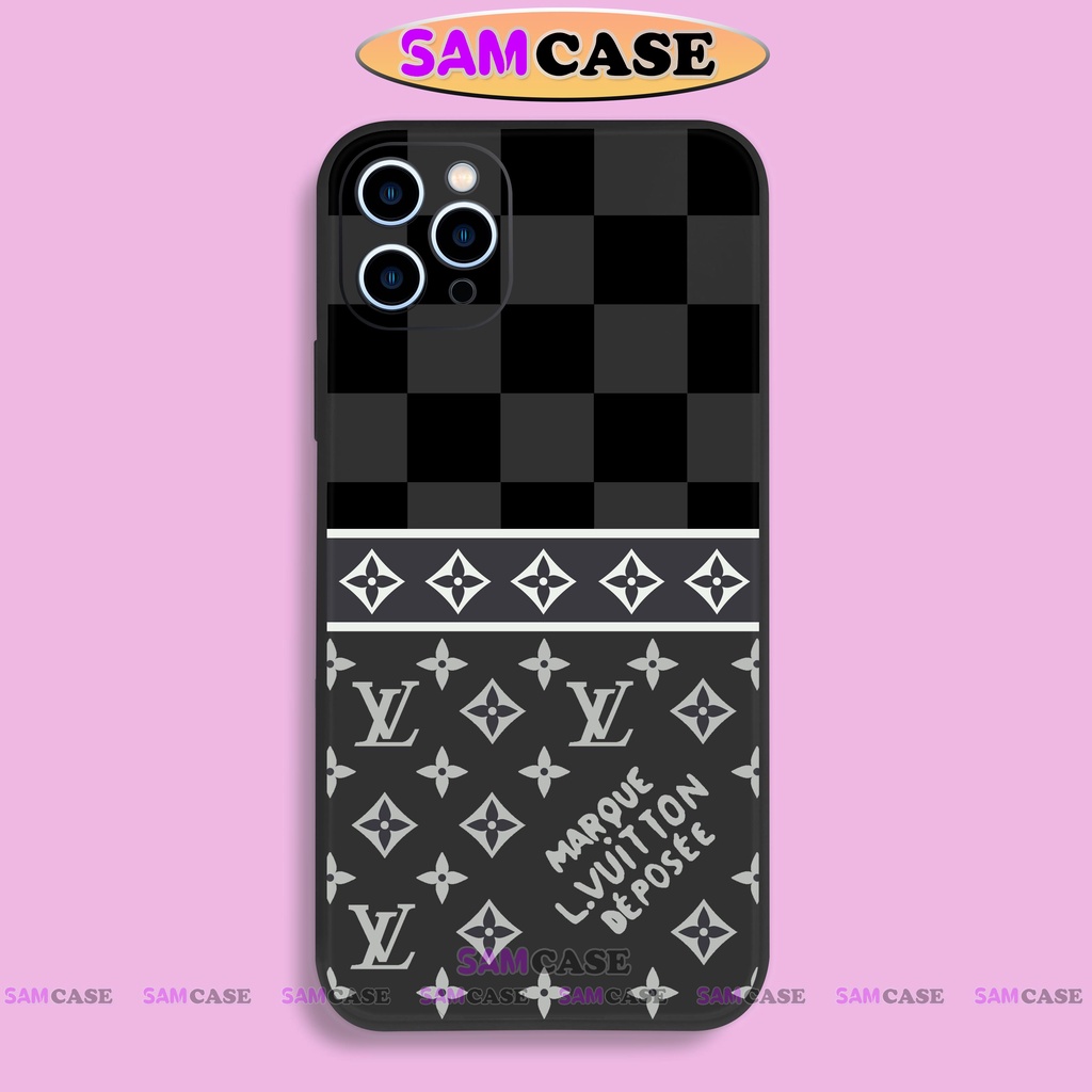 Ốp lưng điện thoại iPhone Nike cạnh viền vuông silicon dẻo bảo vệ camera ip 6/6s/7/8/X/XS/XR/11/12/13/14 Pro Plus Max