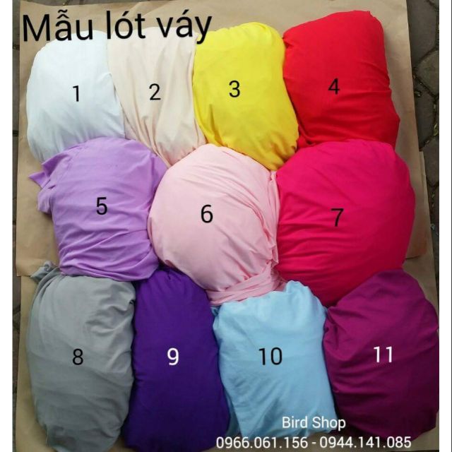 Lót thun mềm nhẹ