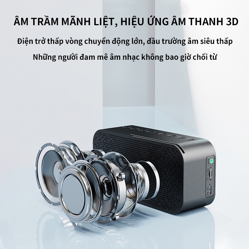 Loa bluetooth kiêm đồng hồ báo thức G10 Plus màn hình tráng đài fm radio gương hiển thị đèn led nghe-Giao hàng nhanh | BigBuy360 - bigbuy360.vn