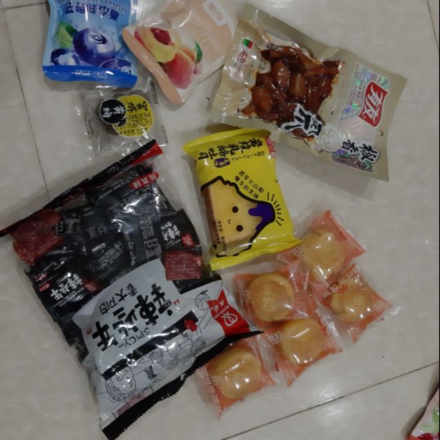 Combo đồ ăn vặt Trung