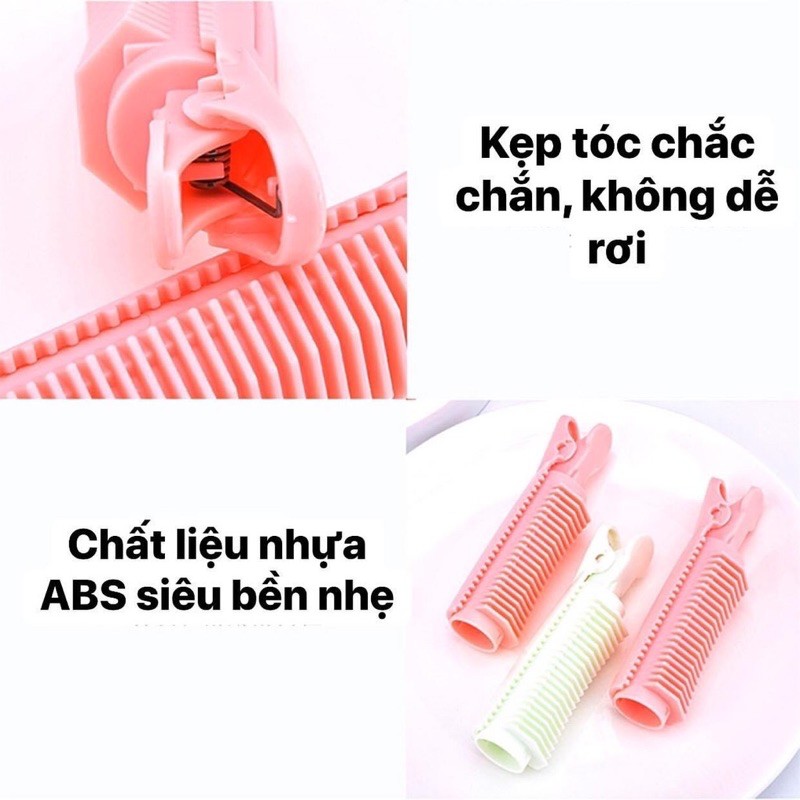 Set 3 lô kẹp phồng chân tóc