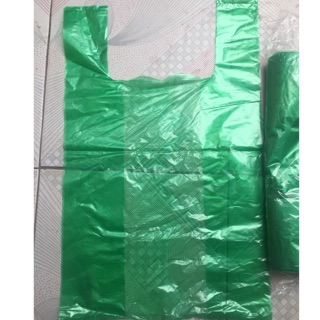 Túi nilong 5kg xanh lá loại dày