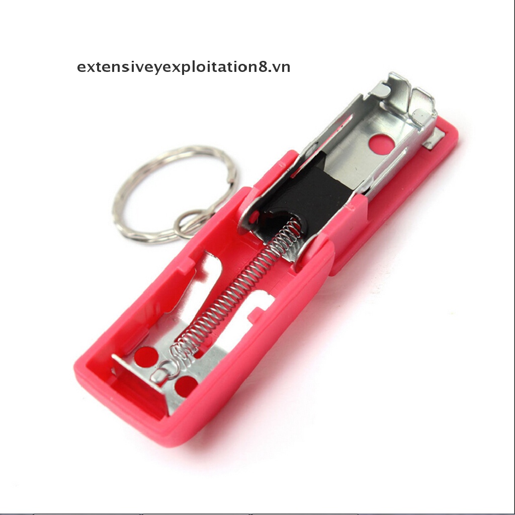 Móc Khóa Bấm Lỗ Mini Dễ Thương Di Động Tiện Dụng Cho Trường Học / Văn Phòng
