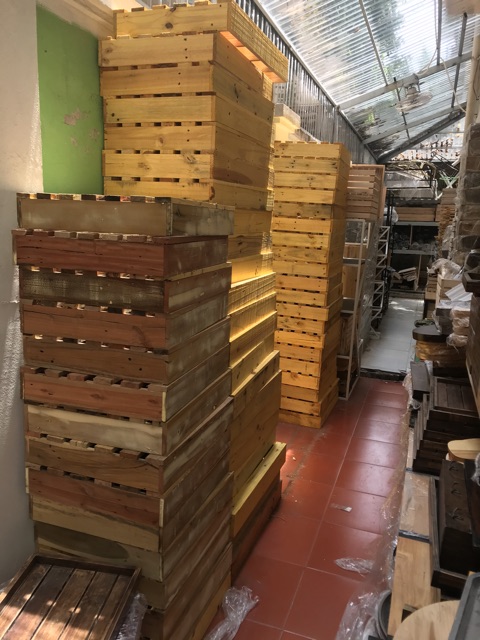 Pallet làm giường đã qua xử lí chống ẩm mốc | BigBuy360 - bigbuy360.vn