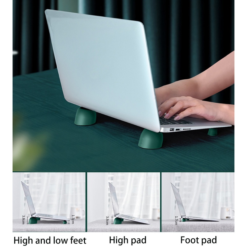 Đế Chân Nâng Tản Nhiệt Cho Laptop Đứng Tiện Dụng