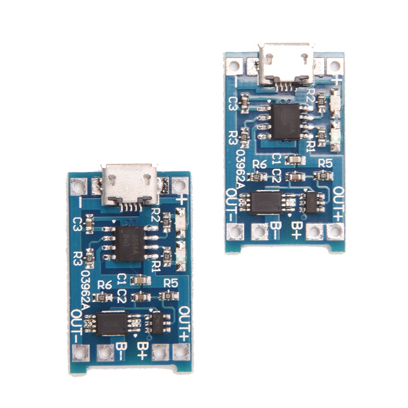 ### Bộ 2 Pin Lithium TP4056 5V 1A USB 18650 Bảo Vệ