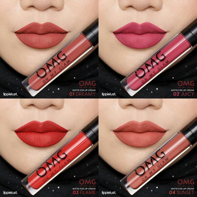 (Hàng Mới Về) Son Môi Lì Lên Màu Chuẩn Đẹp Oh My Glam Kiss | BigBuy360 - bigbuy360.vn