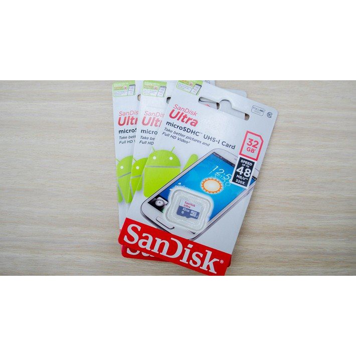 Thẻ nhớ Sandisk 32GB Class 10 - Chính hãng chuyên dụng cho Camera IP