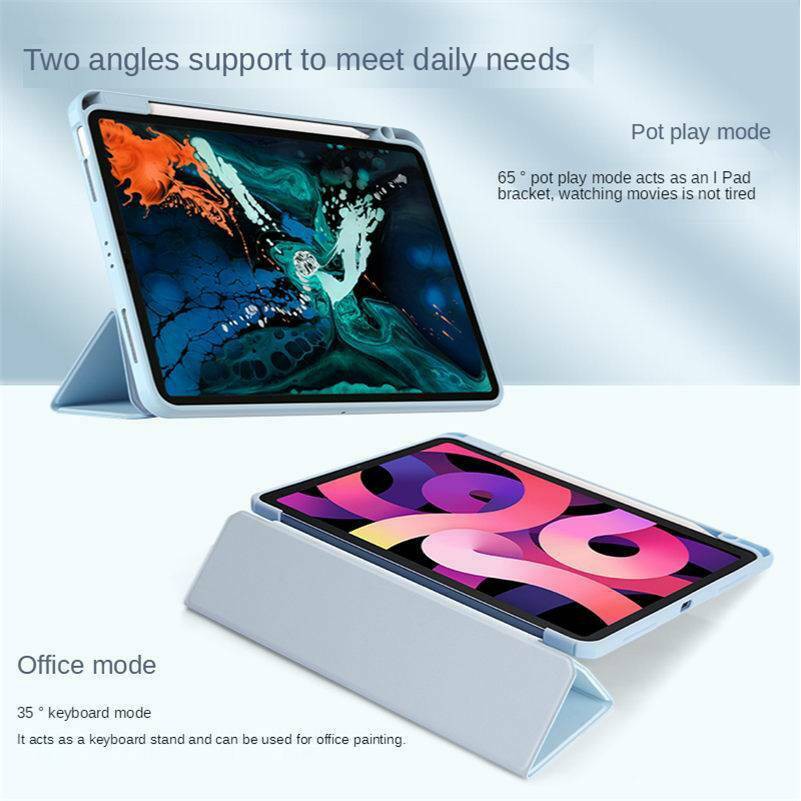 Bao Da Máy Tính Bảng Chống Sốc Tự Động Tắt / Mở Màn Hình Thông Minh Cho Ipad Pro 12.9 2018 / 2020 / 2021 Ốp