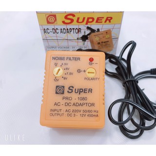 ADAPTER SẠC ĐA NĂNG TỪ 3V ĐẾN 12V - 450mA