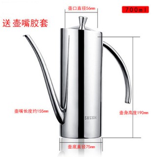 bình đựng dầu ăn inox 304 đa năng màu sắc tự nhiên chống gỉ an toàn sức khỏe LaMaison Décor
