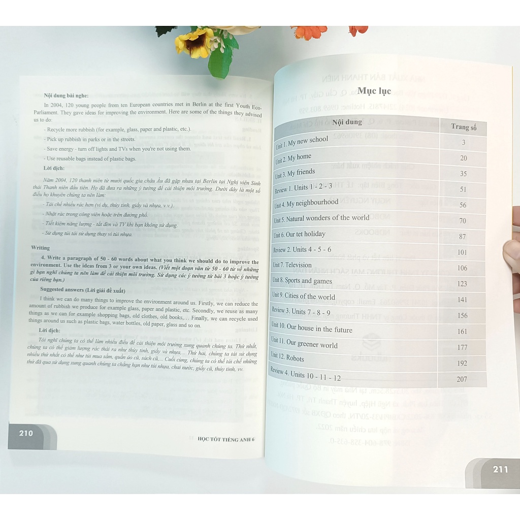 Sách Học tốt Tiếng Anh 6 Theo chương trình mới - ndbooks