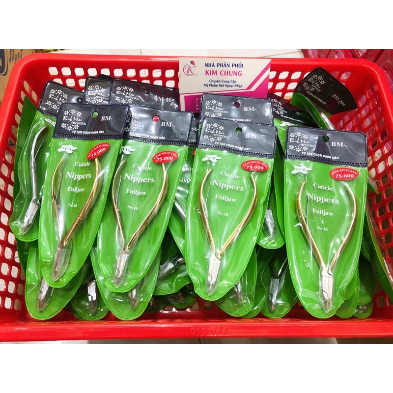 Kềm Bích Mai 555 cắt da thép Carbon (Kềm nhặt da)
