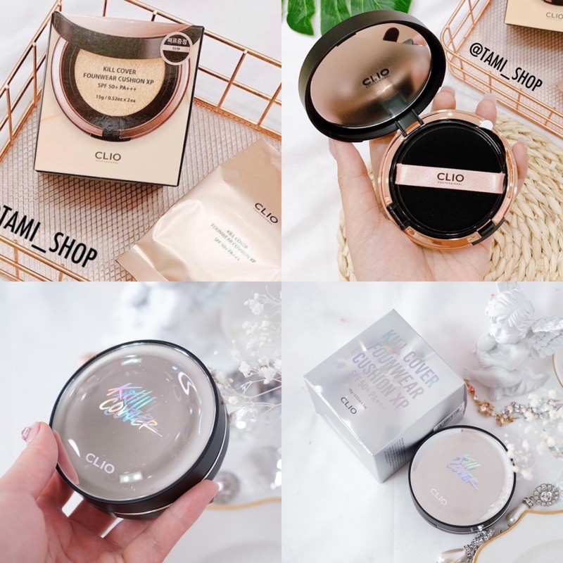 SET PHẤN NƯỚC CLIO FOUNWEAR CUSHION XP