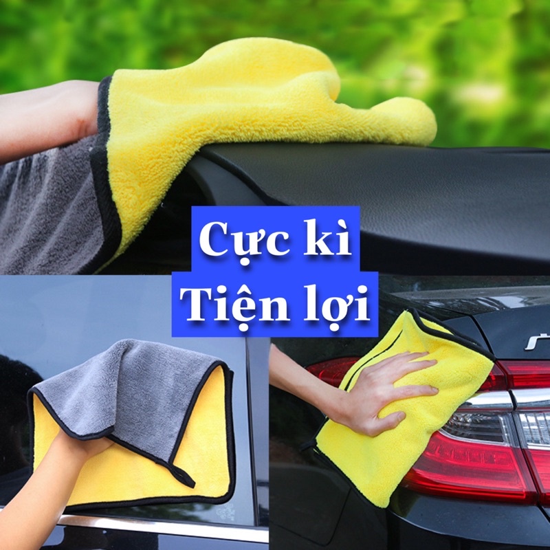 Khăn lau xe, lau bếp, khăn lau lông cừu