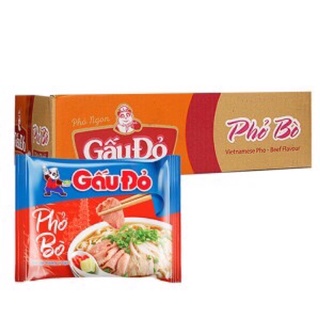 Phở gấu đỏ 30 gói 2 vị: gà, bò