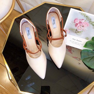 (Order 7-10 ngày) Giày cao gót da mềm công sở 5p size 35-40 (BB)