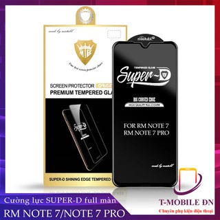 Kính cường lực Xiaomi Redmi Note 7 Pro Super-D MIETUBL Full viền Đen Fullbox