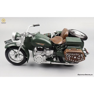Mô Hình Xe Sidecar Quân Đội