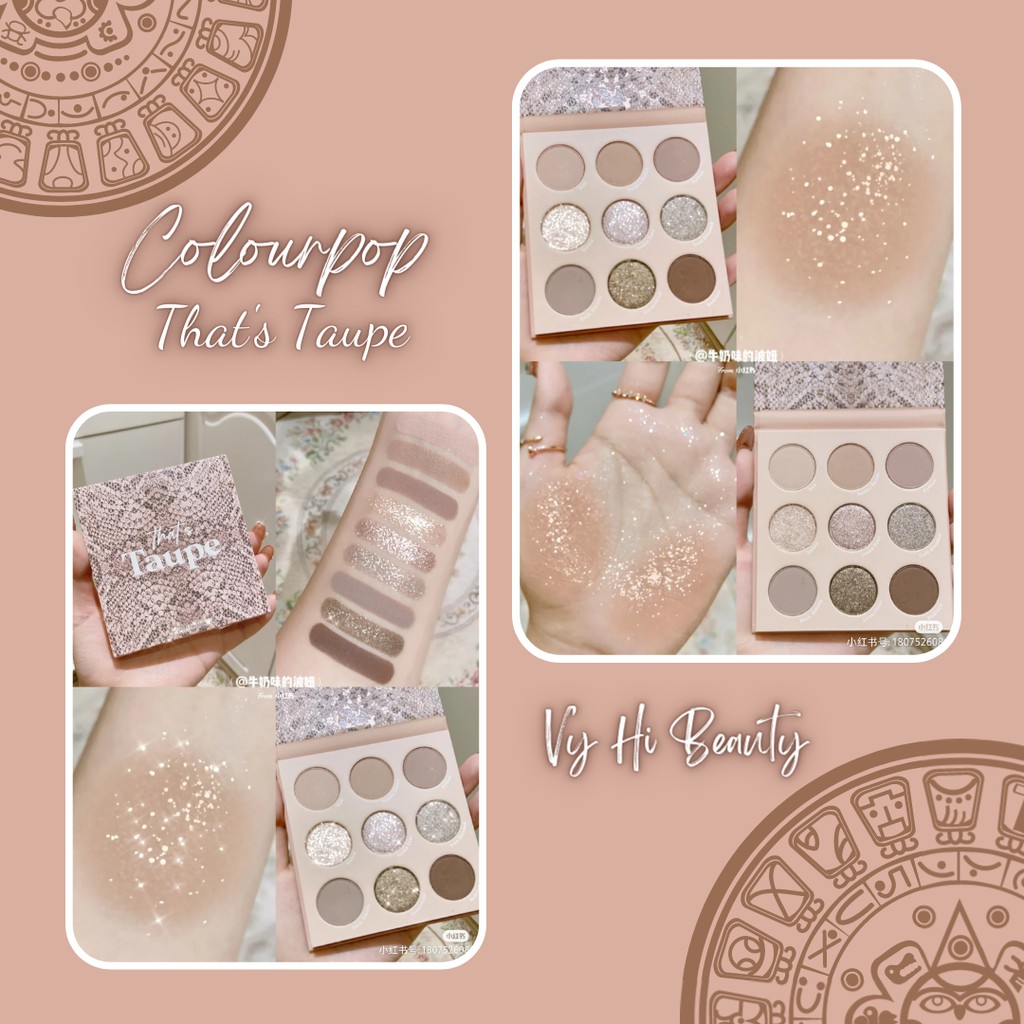 Bảng mắt Colourpop That's Taupe