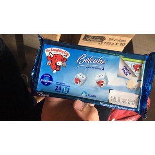 Phô Mai Vuông Belcube Vị Sữa Con Bò Cười Gói 125g