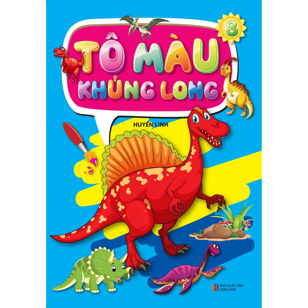[Mã LIFE2410K giảm 10K đơn 20K] Sách - Combo Tô Màu Khủng Long (6 Cuốn) | BigBuy360 - bigbuy360.vn