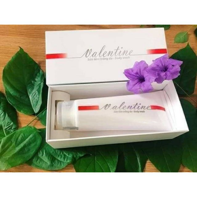 Sữa tắm dưỡng trắng da Valentine 200gr Sao Thái Dương