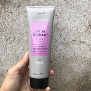 [Chính hãng_giá sỉ] hấp dưỡng màu tóc nhuộm lakme teknia lavender violet 250ml (Màu tím)