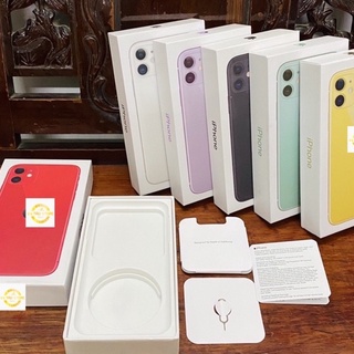 Hộp đựng điện thoại 11 màu vàng, trắng, tím, đỏ, xanh ngọc, đen