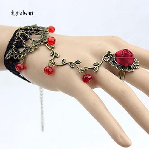 Vòng Đeo Tay Ren Nối Nhẫn Phong Cách Cổ Điển Thanh Lịch Dành Cho Nữ | BigBuy360 - bigbuy360.vn