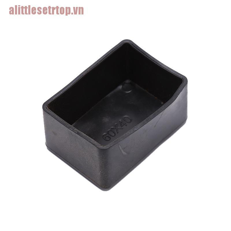 Set 8 miếng bọc chân bàn ghế bằng silicon chống trượt hình chữ nhật tiện dụng