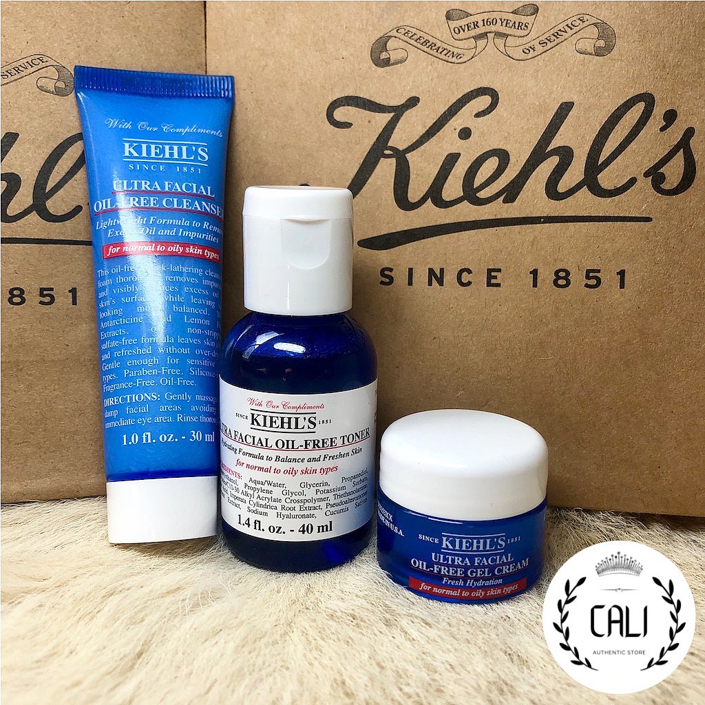 SET DƯỠNG DA 💖 FREESHIP 💋 Set dưỡng da Kiehl's Oil chính hãng [ Minisize ] | BigBuy360 - bigbuy360.vn