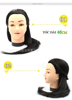 Đầu canh học làm tóc - manocanh tóc giả, ken nữ học cắt _TDCN