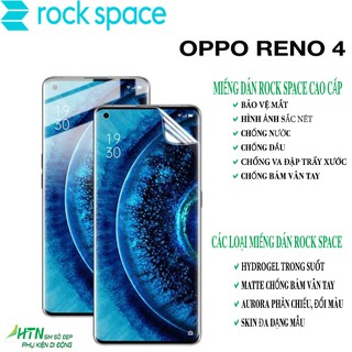 Miếng dán ppf oppo Reno 4 cao cấp rock space dán màn hình/ mặt sau lưng reno4 bảo vệ mắt, tự phục hồi vết xước,...