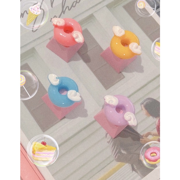 Keycap Bánh donut đủ loại 🍩🍩🍩🍩