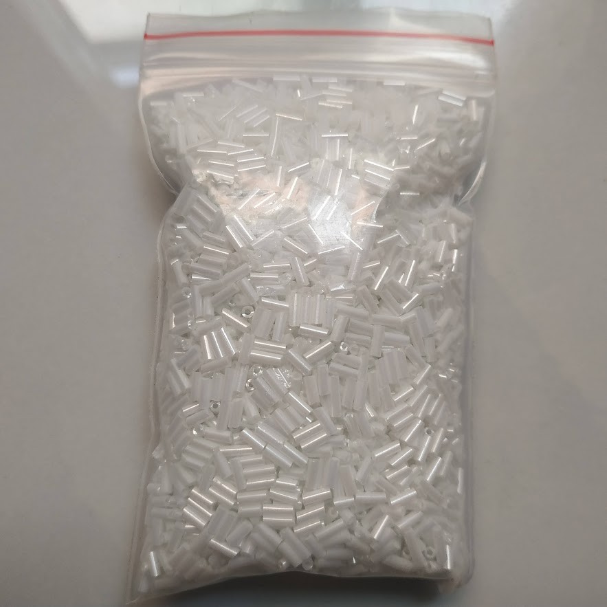 100gr hạt cườm khúc (ống trúc)