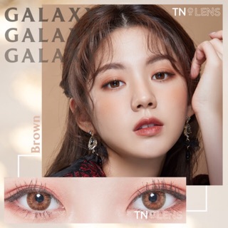Kính áp tròng Hàn Quốc - GALAXY BROWN 14.2 - NÂU TÂY - Độ cận 0-6
