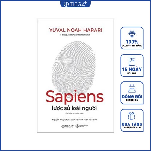 [LIFEMALL9915 - 12% đơn 99K] Sách - Sapiens - Lược sử về loài người