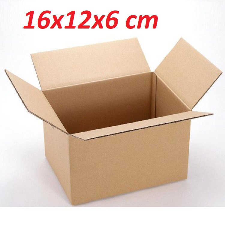 Bộ 20 Hộp Carton 16x12x6 cm