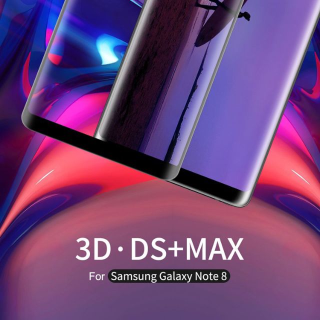 Dán kính cường lực Nillkin DS+ MAX Galaxy Note 8 Full Keo - Full màn hình