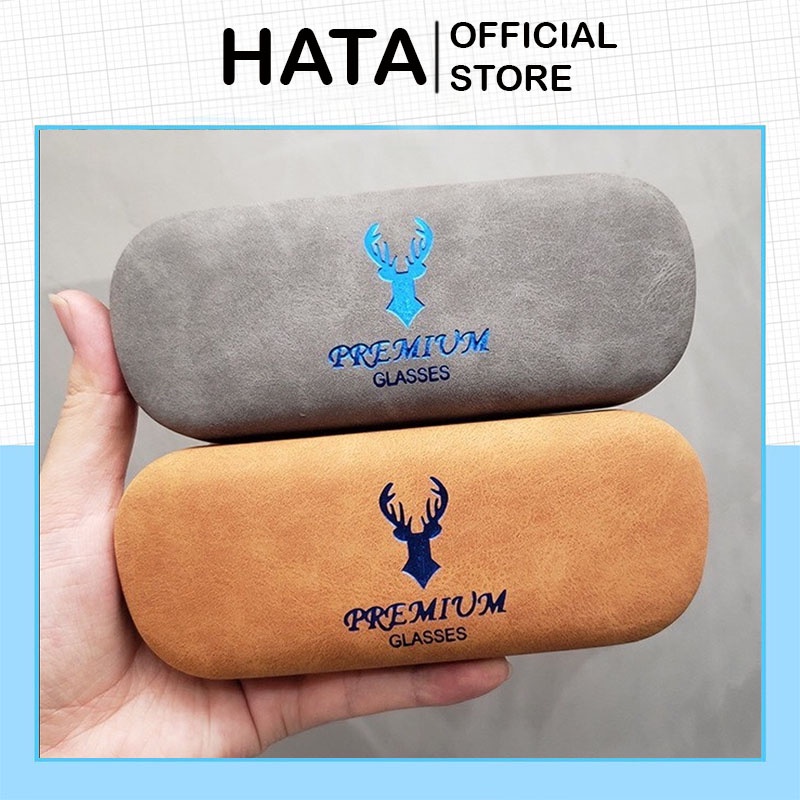 HỘP ĐỰNG KÍNH CẬN SỪNG HƯƠU 515 PREMIUM SIÊU SANG TRỌNG